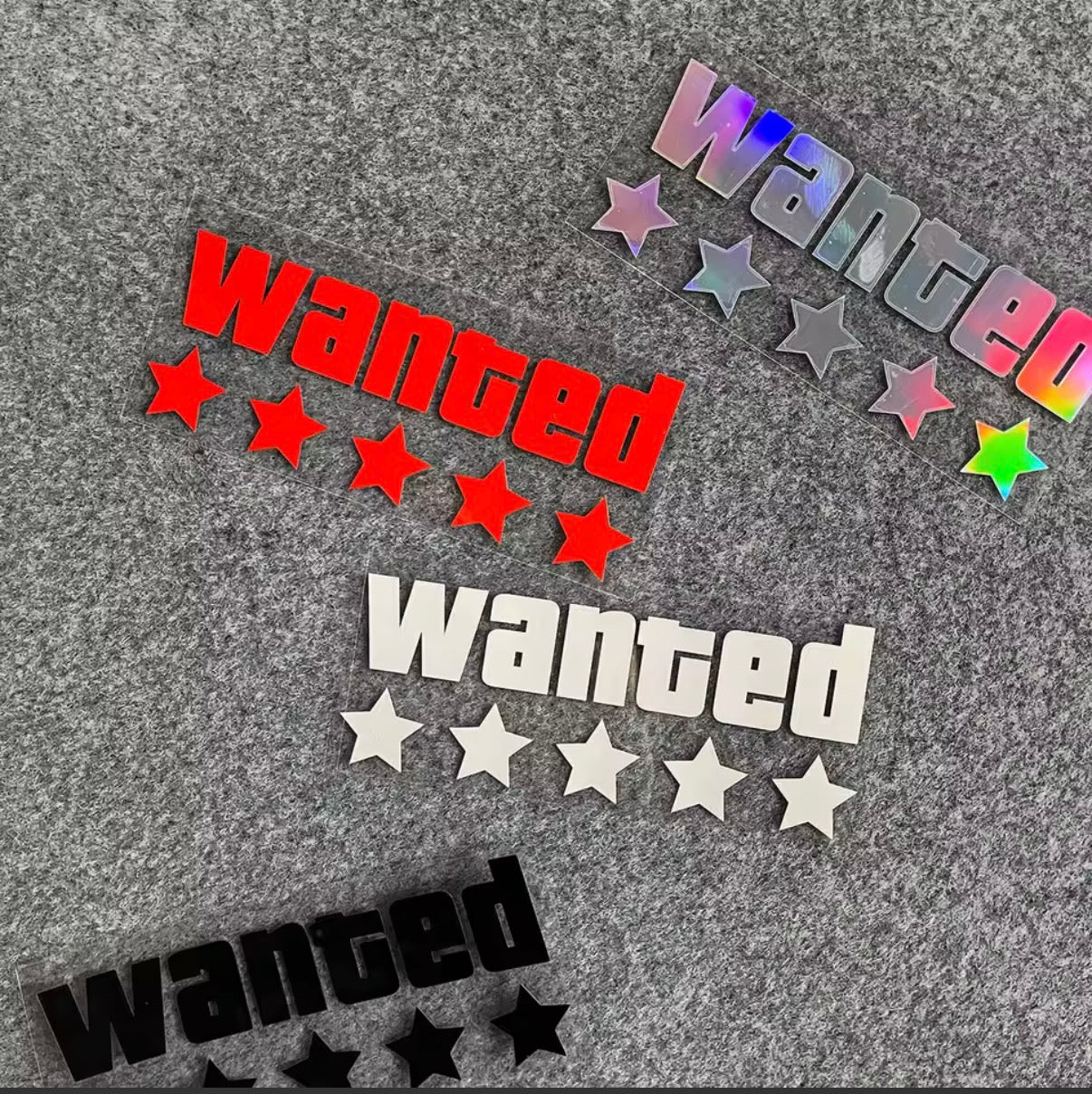 Motorcycle Wanted Sticker