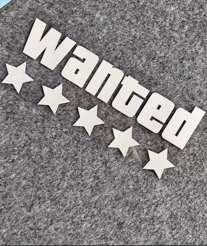 Motorcycle Wanted Sticker